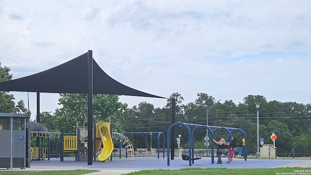 view of play area