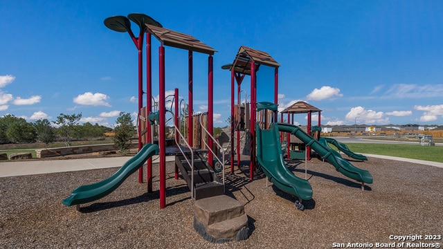 view of jungle gym