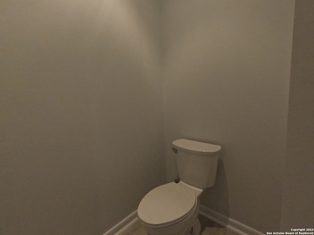 bathroom with toilet