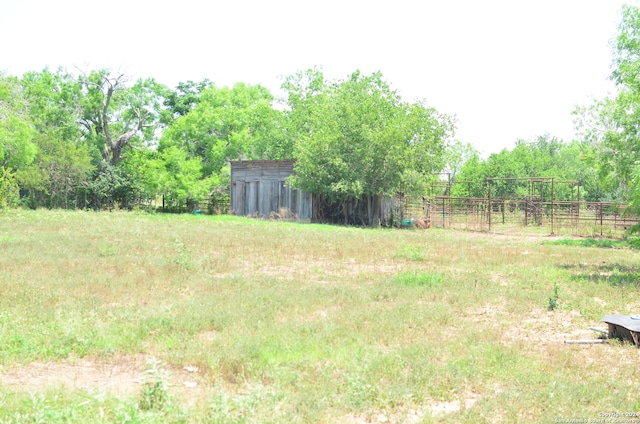 view of yard