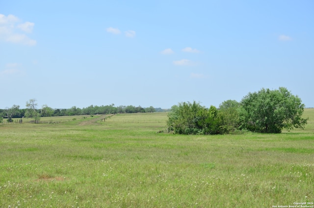 view of nature featuring a rural view