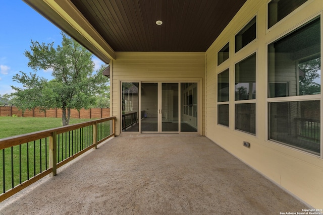 view of patio / terrace