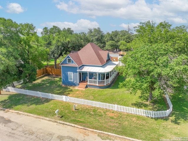 view of birds eye view of property