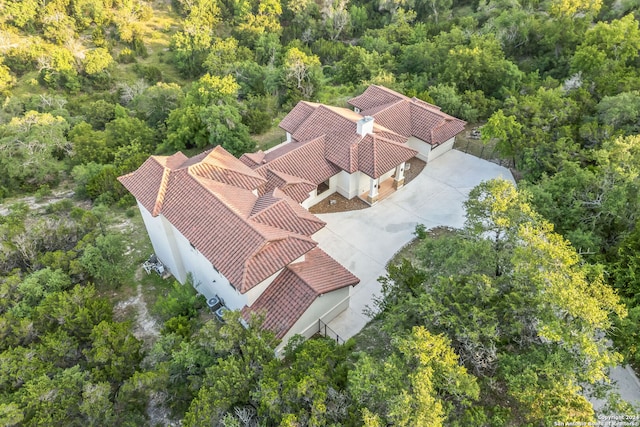 view of aerial view