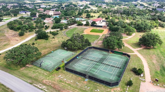 view of birds eye view of property