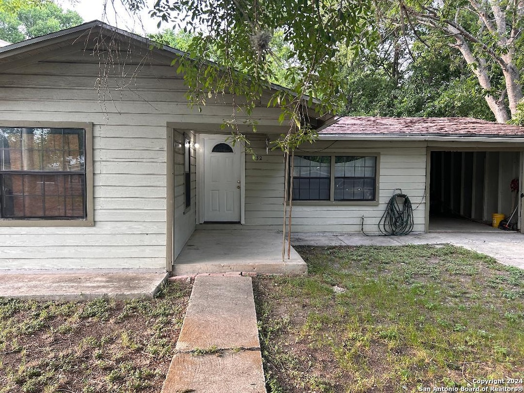 view of ranch-style house