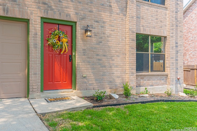 view of property entrance