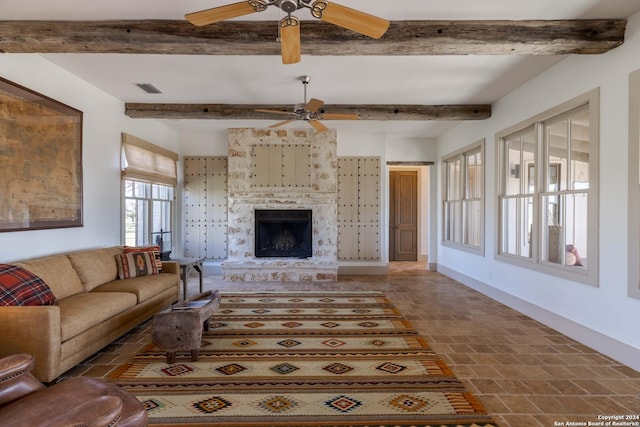 view of living room