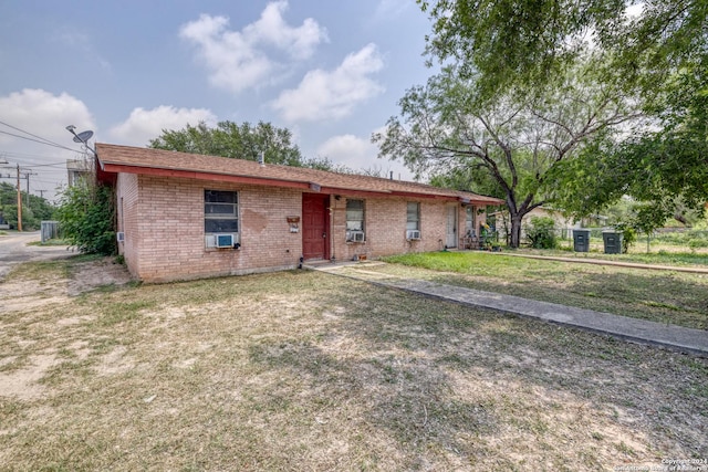 view of ranch-style house