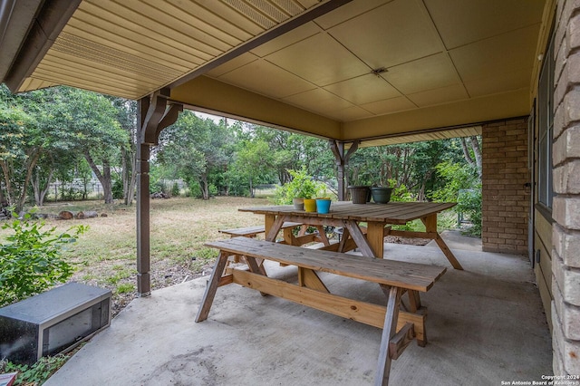 view of patio / terrace