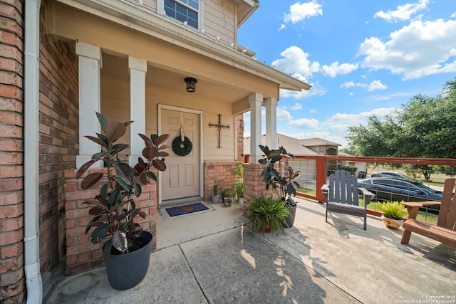 view of property entrance