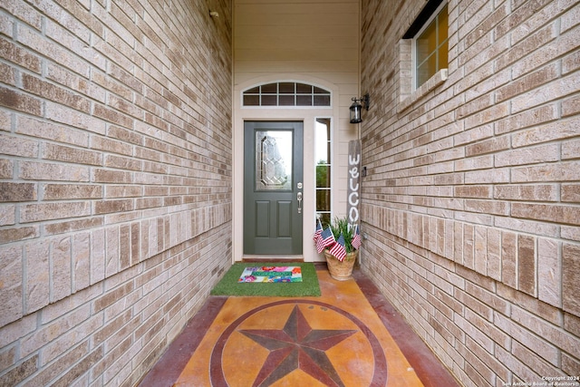 view of property entrance