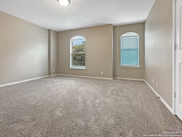 unfurnished room featuring carpet floors