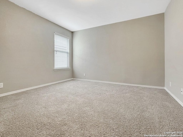 empty room featuring carpet floors