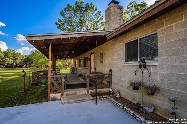 view of patio / terrace