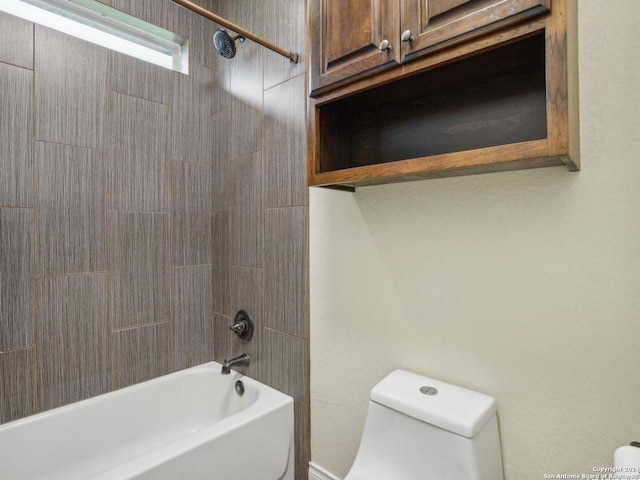 7803 US Highway 181, Falls City, TX 78113 - bathroom with toilet and shower / bathtub combination