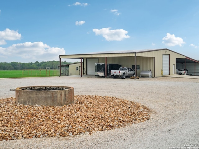 7803 US Highway 181, Falls City, TX 78113 - view of pole building featuring fence and heating fuel