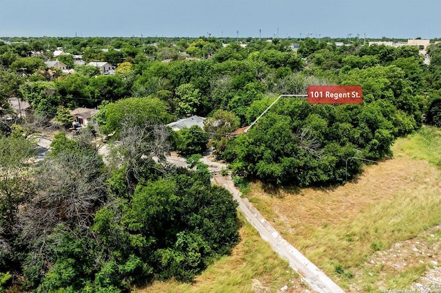 view of aerial view