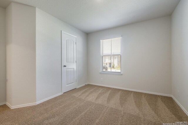 spare room featuring carpet flooring