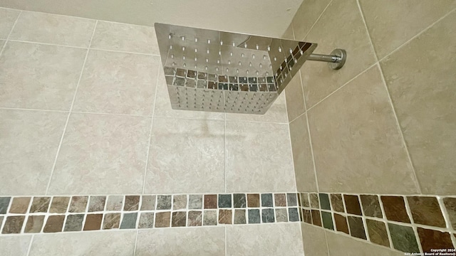 details with walk in shower