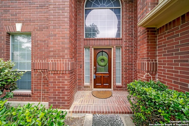 view of entrance to property