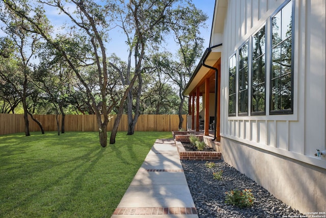 view of yard
