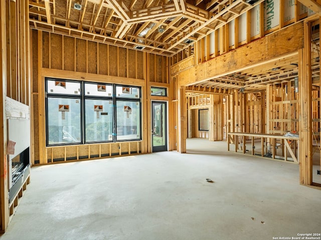 miscellaneous room featuring concrete flooring