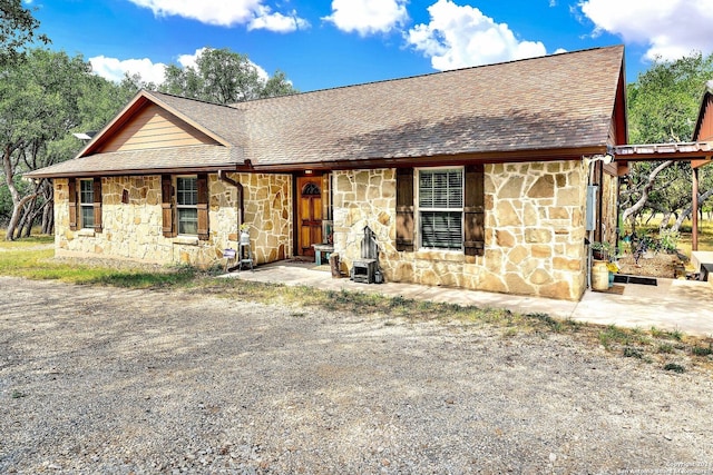 view of front of house