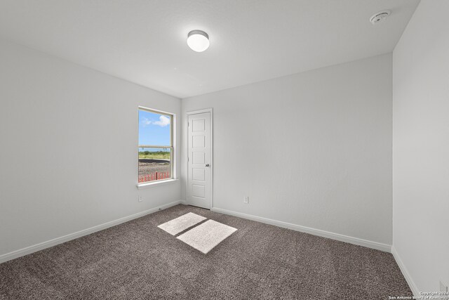 empty room featuring carpet