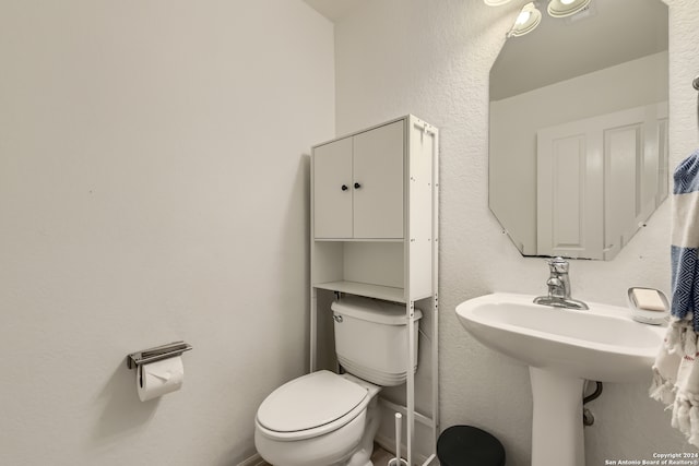 bathroom with toilet