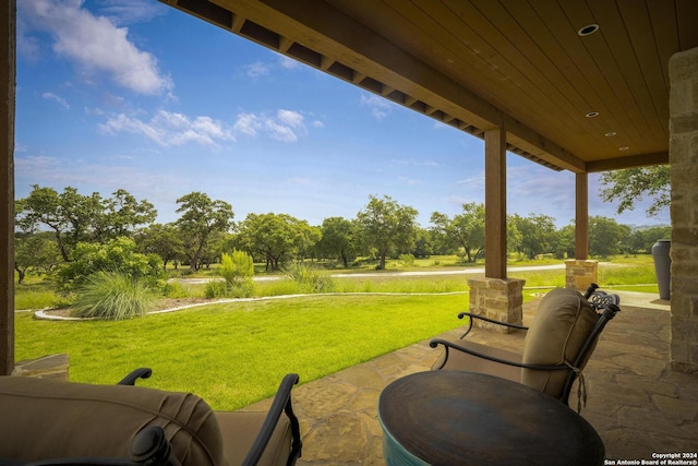 view of patio