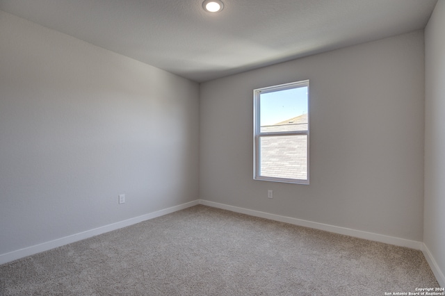 unfurnished room featuring carpet floors