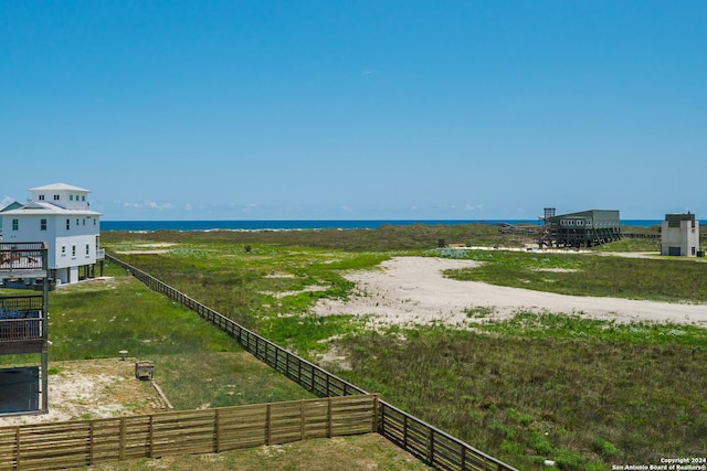 property view of water