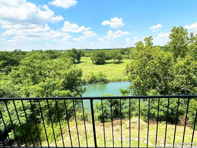 property view of water