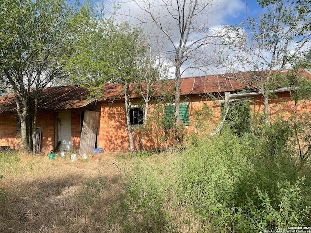 view of back of house