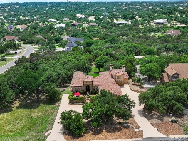 view of aerial view