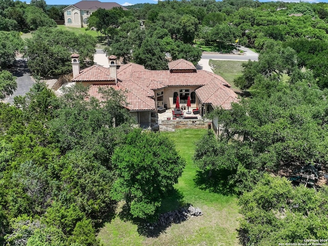 view of drone / aerial view