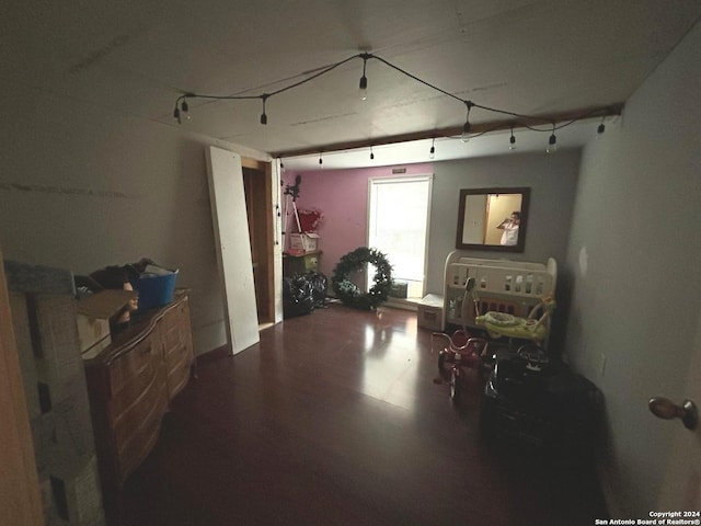 interior space featuring hardwood / wood-style flooring