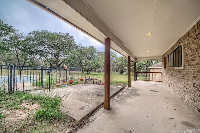 view of patio / terrace