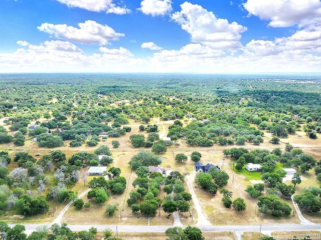 aerial view featuring a rural view