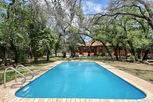 view of swimming pool