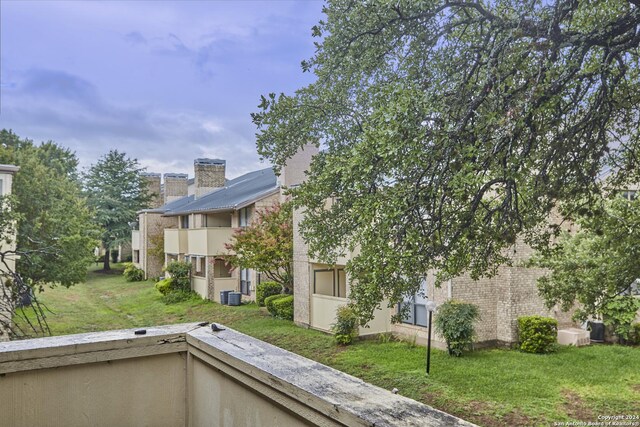 exterior space with central AC unit