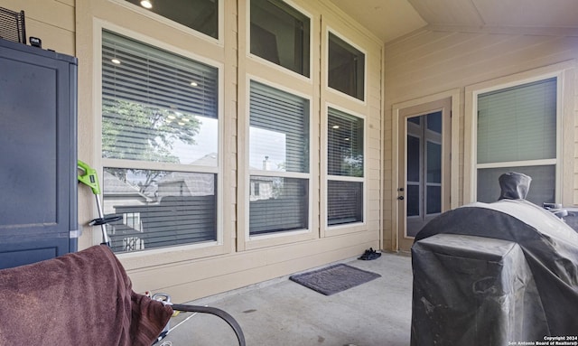 view of patio / terrace featuring area for grilling