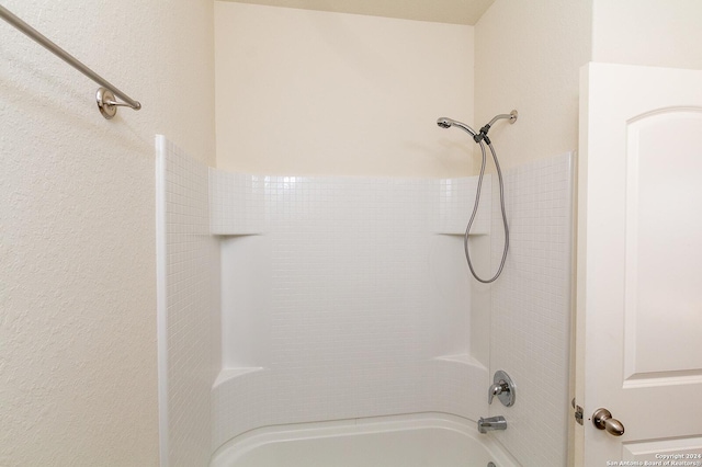 bathroom featuring tub / shower combination