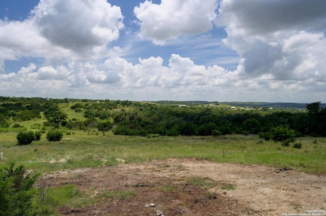 view of landscape featuring a rural view