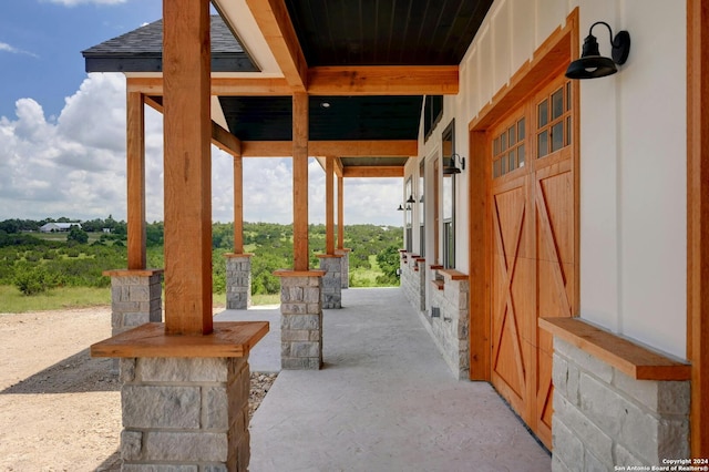 view of patio