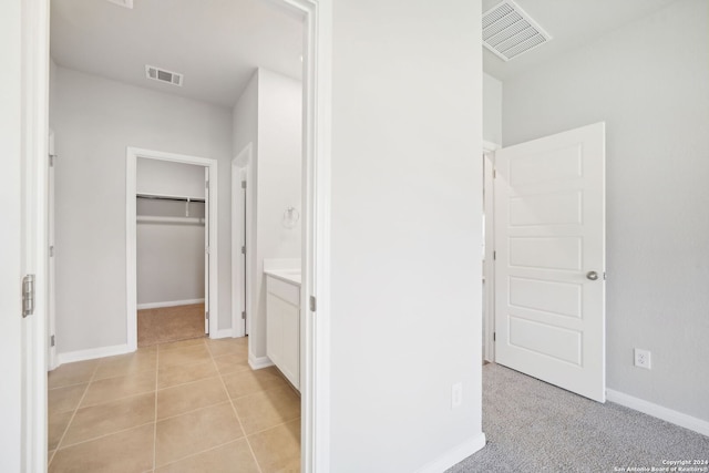 bathroom featuring tile patterned floors