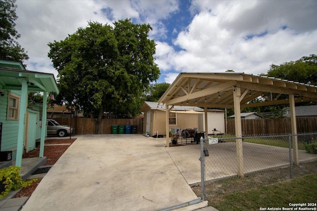 view of patio