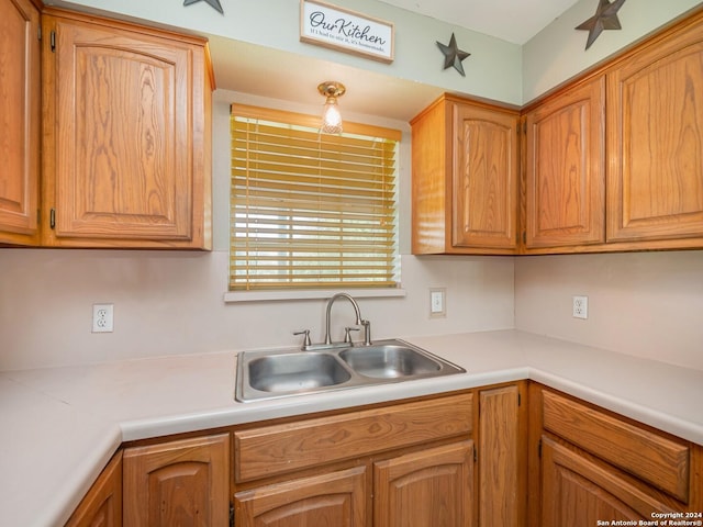 kitchen featuring sink