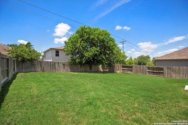 view of yard